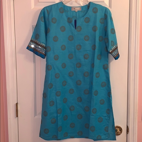 westside Dresses & Skirts - Beautiful light blue/turquoise color indian dress
